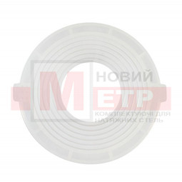 Платформа універсальна для вбудованого світильника Ø 50-100 мм (прозора)