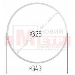 Протекторне термокільце, OPTIMPLAST діаметр 325 мм.