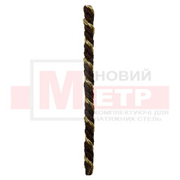 Д-31 Темно-коричневий із золотом