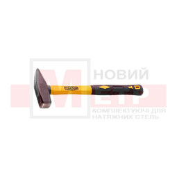 Молоток с рукоятью из фибергласса,   вес 300 грамм