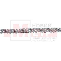Д-9 Белый с серебром