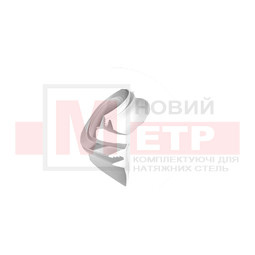 Маскувальна вставка TLG біла з бортиком, ширина 14 мм