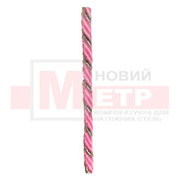 233 Розовый с серебром