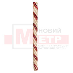 224 Белый с розовым металликом