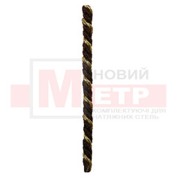 Д-31 Темно-коричневый с золотом